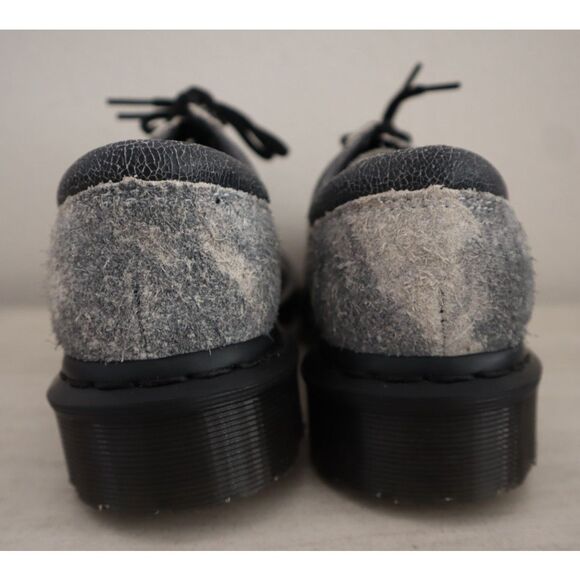 Dr Martens 8053 Men's 6 Women's 7 Stonewashed Hairy Suede Casual Oxford Shoe - Picture 3 of 13